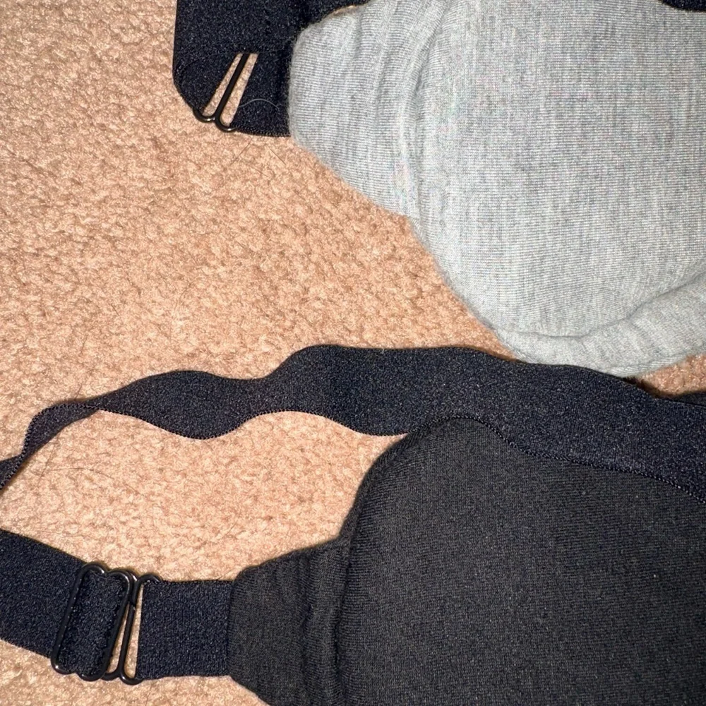 Gray and Black Sleep Masks Set of two